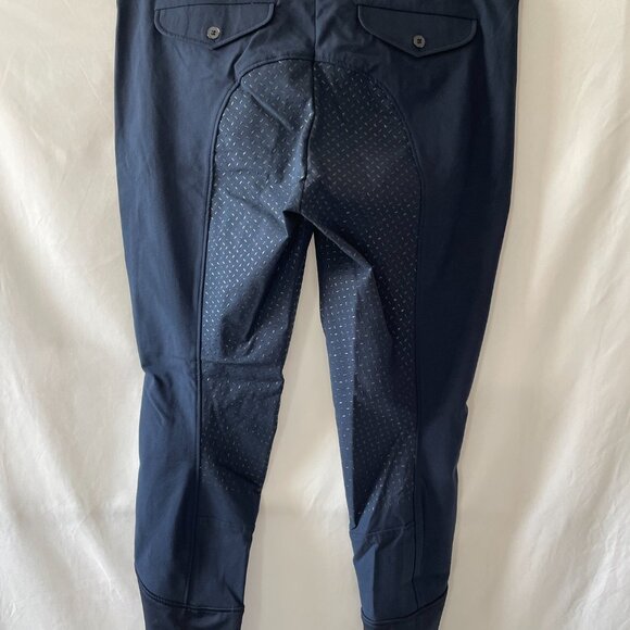 NWT USG Mens Navy Blue Mid Rise Henry Full Seat Breeches Riding Pant Size 42 - Picture 5 of 11